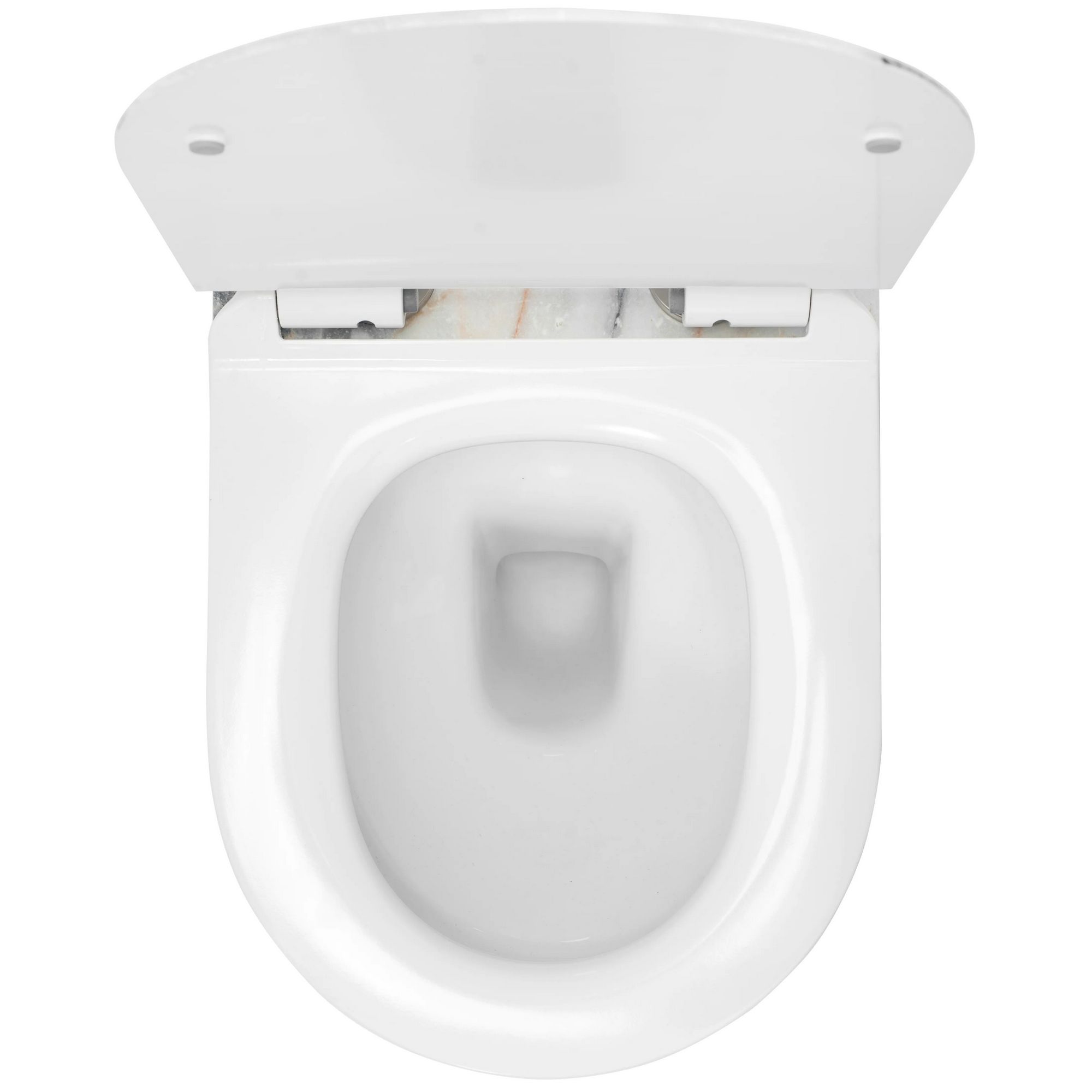 Унитаз подвесной Rea Carlos Duroplast Slim Granit Shiny, REA-C8002