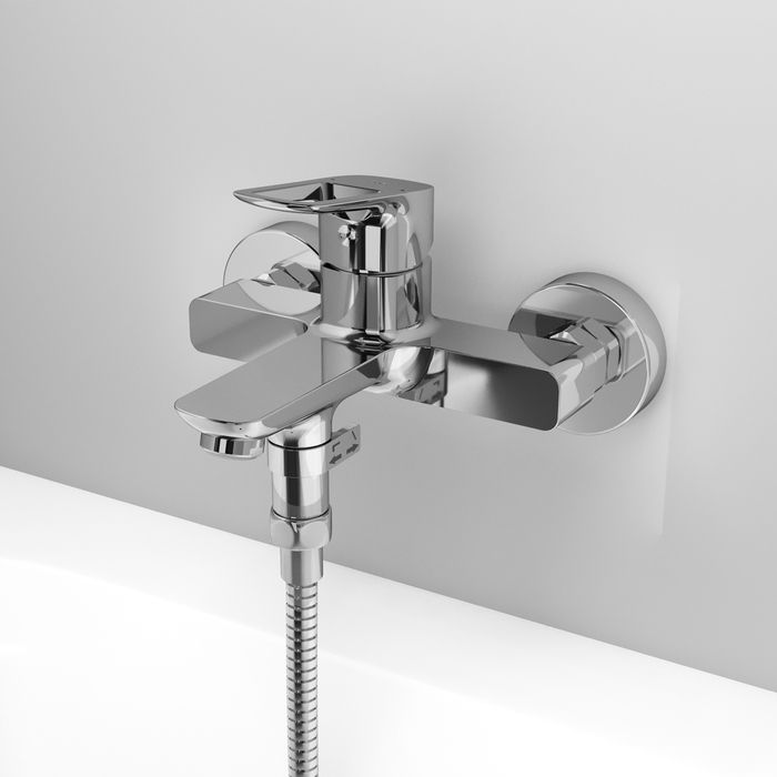 Смеситель для ванны, Iddis Spin, SPISB02i02WA