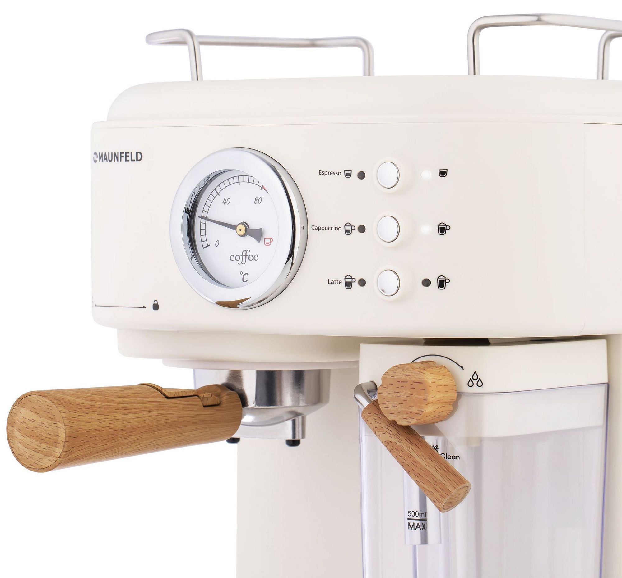 Кофемашина рожкового типа Maunfeld MF-737BG PRO