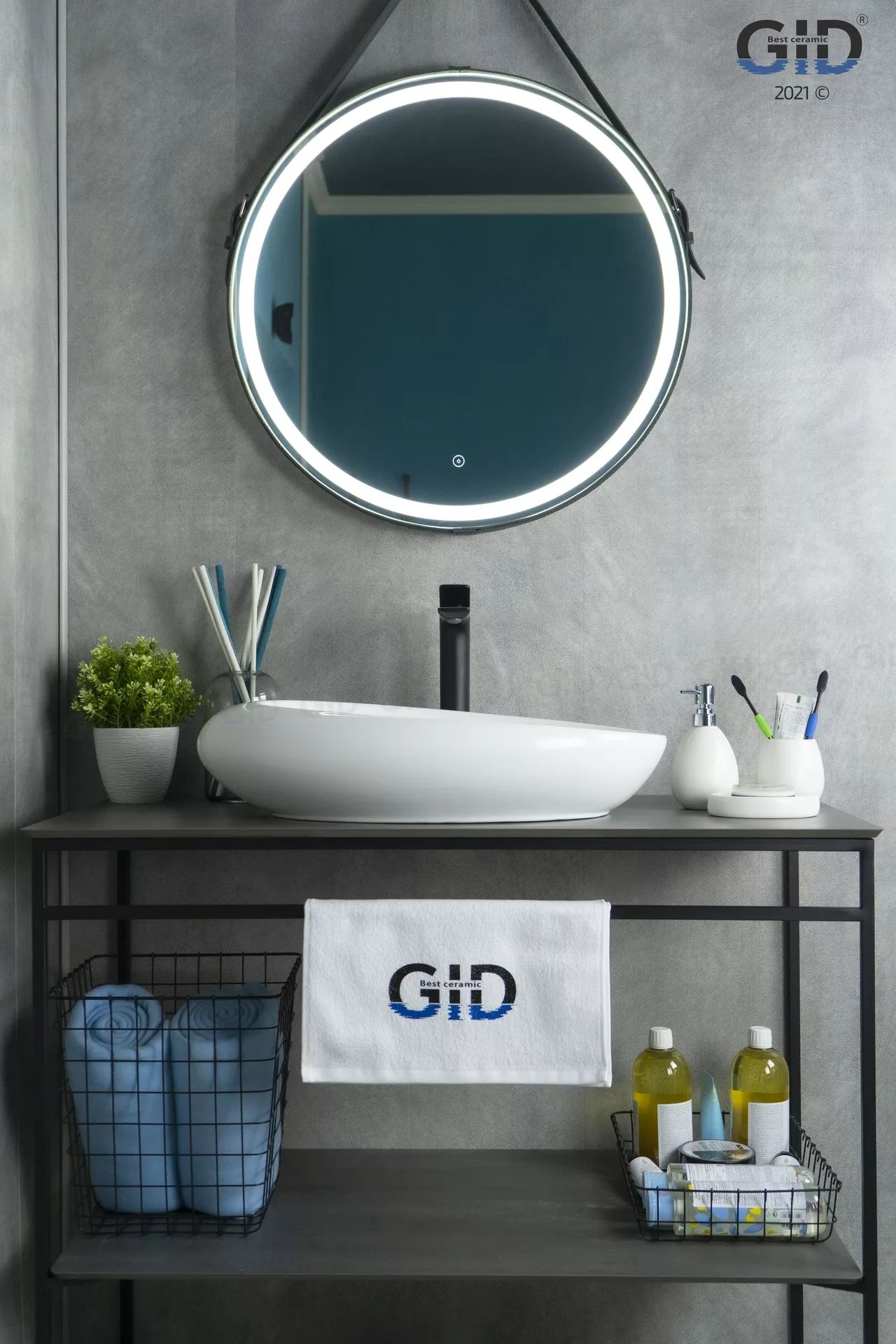 Умывальник Gid N9050 59x37, 51167