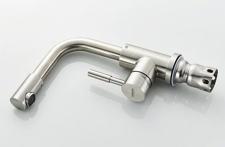 Смеситель для умывальника из нержавеющей стали Ledeme L1098-4