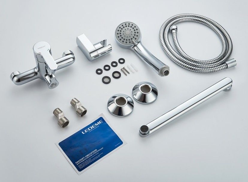 Смеситель для ванны Ledeme L2203
