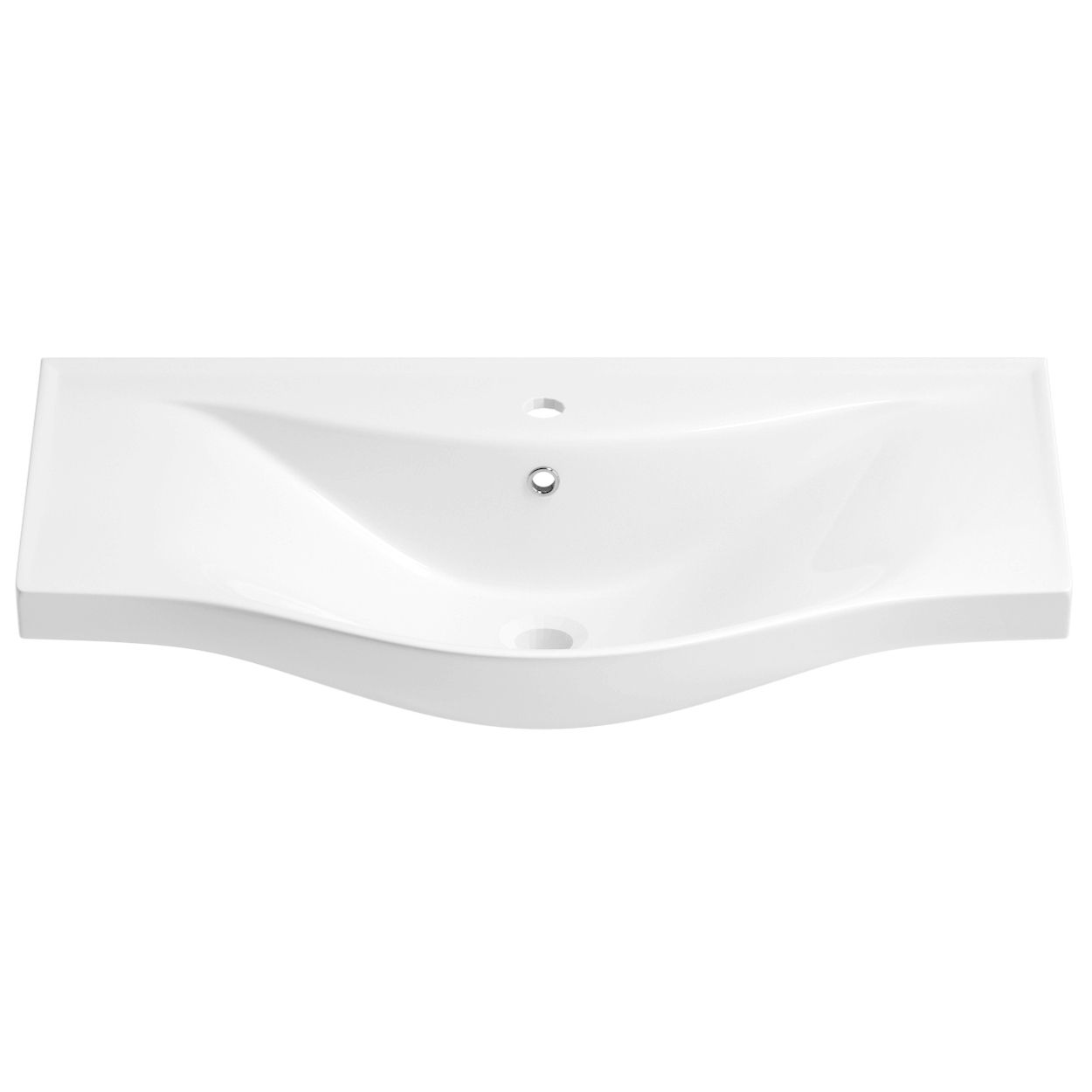 Настенная или мебельная раковина Wellsee Bisou 80x45, 151207000