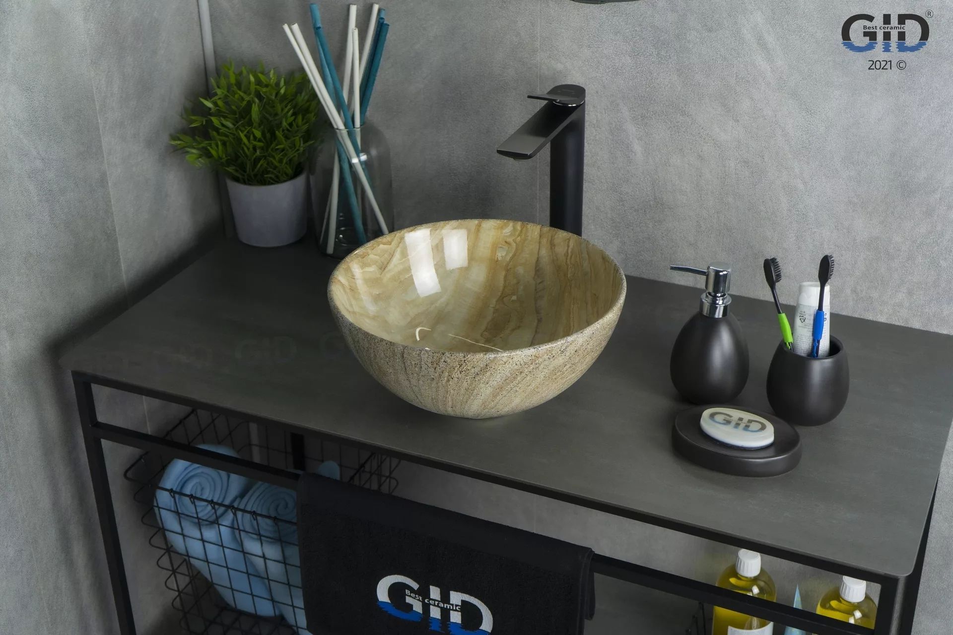 Умывальник Gid MNC488 32x32, 54436