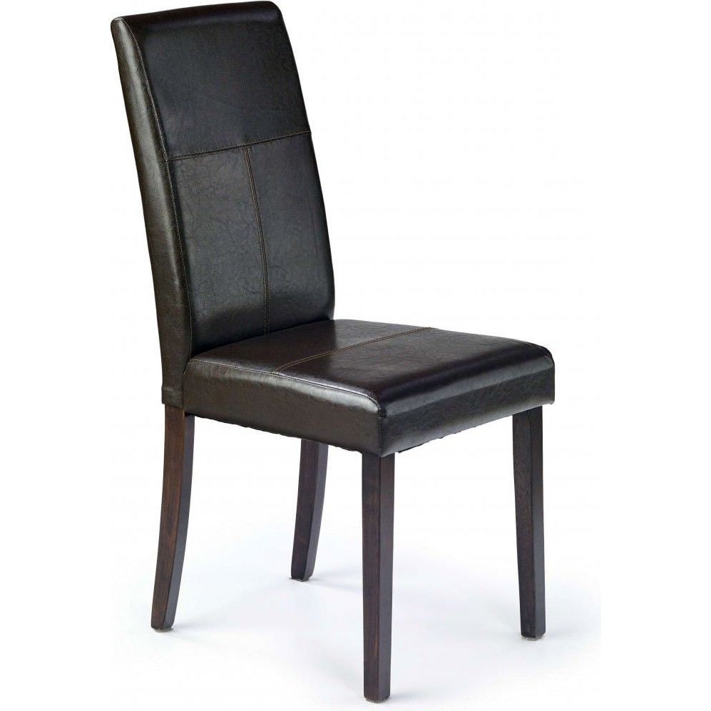 Стул кухонный Halmar Kerry Bis венге/темно-коричневый, V-CH-KERRY_ BIS-KR-WENGE