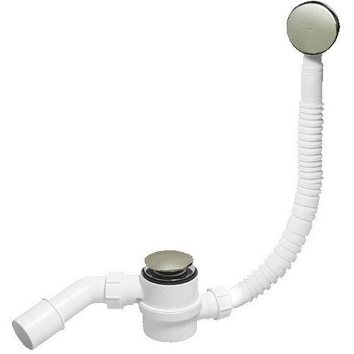 Сифон для ванны McAlpine сатин, HC2600CLSN