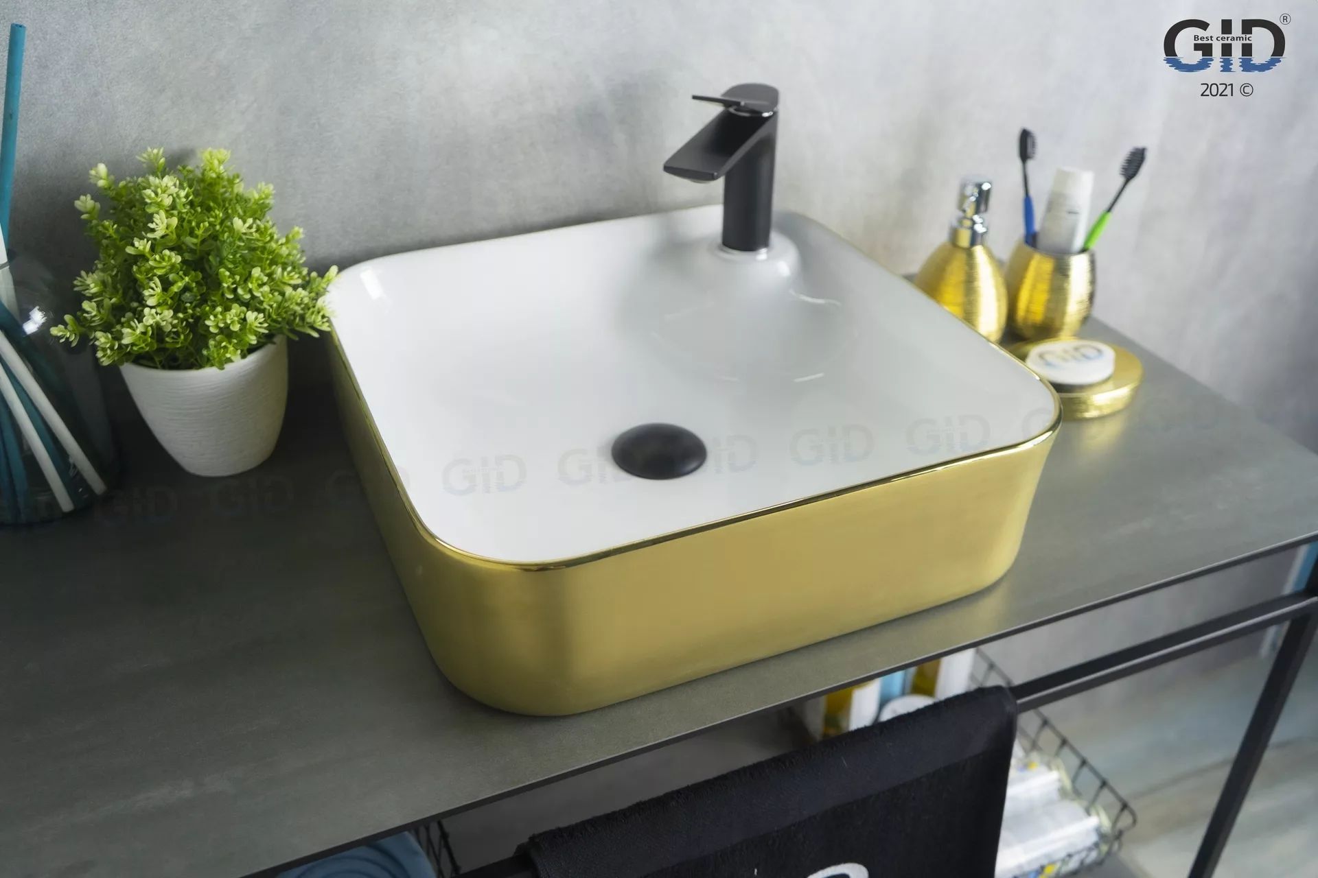 Умывальник Gid NC429 43x43, 52218