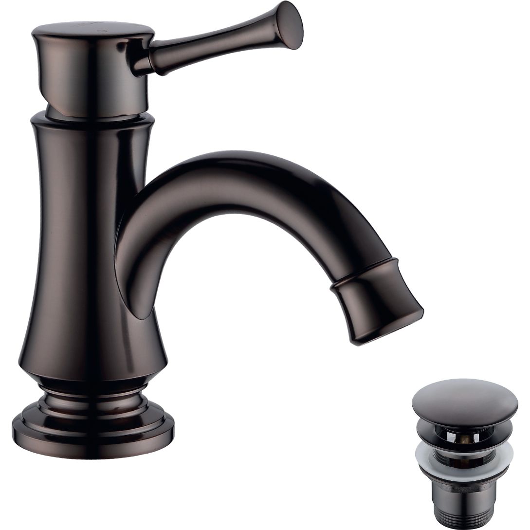 Смеситель для умывальника монолитный Lemark Peretto, LM6306RB