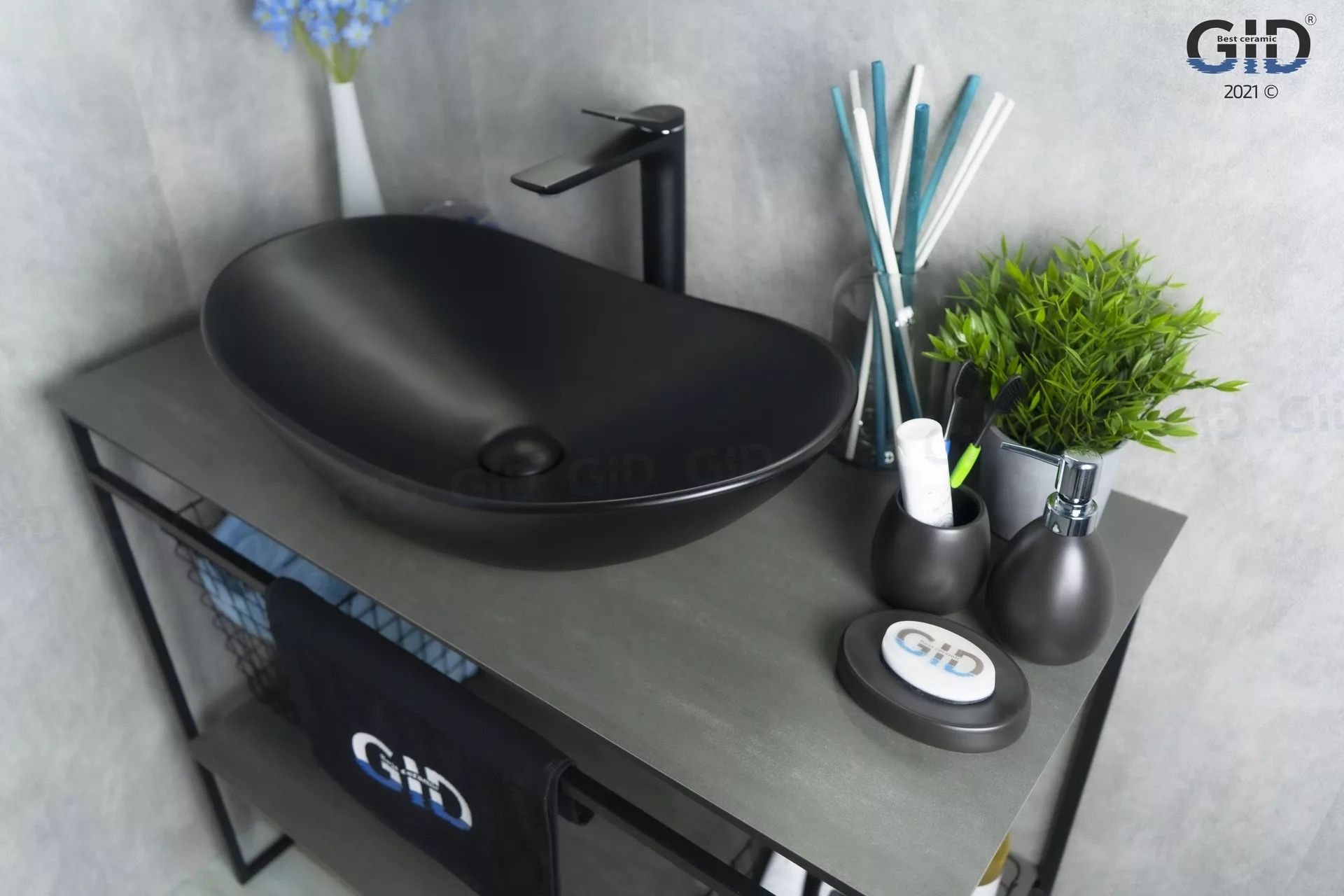 Умывальник Gid BM9811 61x37, 53337