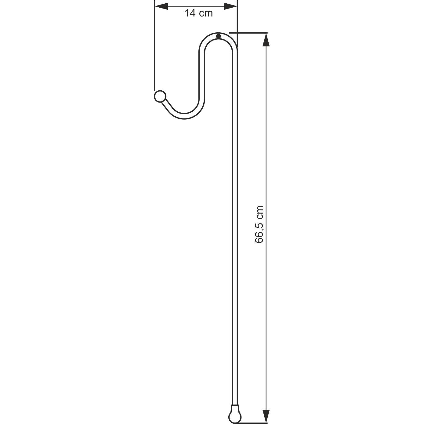 Держатели для 2-х навесных полок WasserKRAFT, K-1122