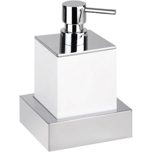 Дозатор жидкого мыла белый Bemeta Gamma, 145509012