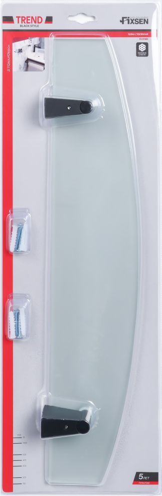 Полка стеклянная Fixsen Trend, FX-97803