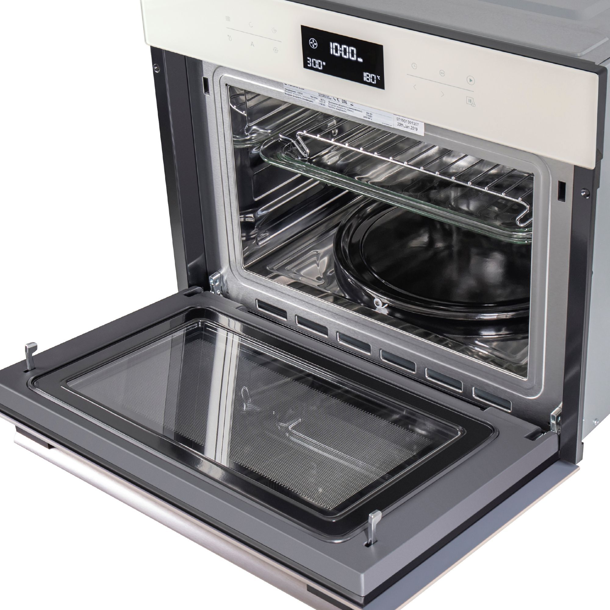 Шкаф духовой электрический с функцией СВЧ Maunfeld, MCMO.44.9GBG