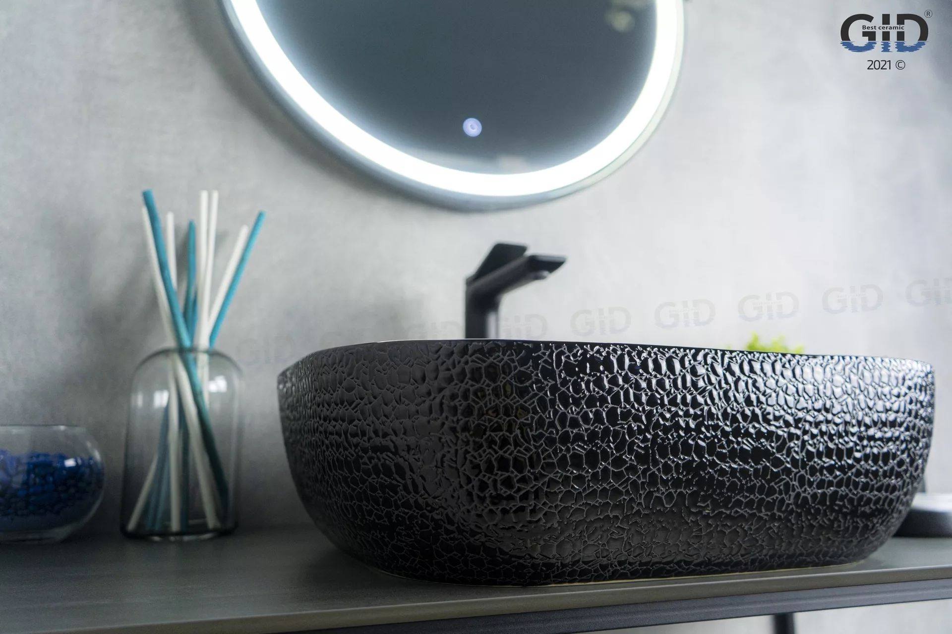 Умывальник Gid D1302H004 50x40, 53303