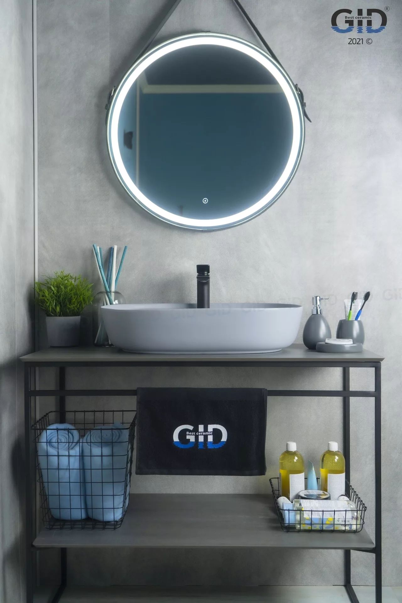 Умывальник Gid GM1346 61x41, 53341