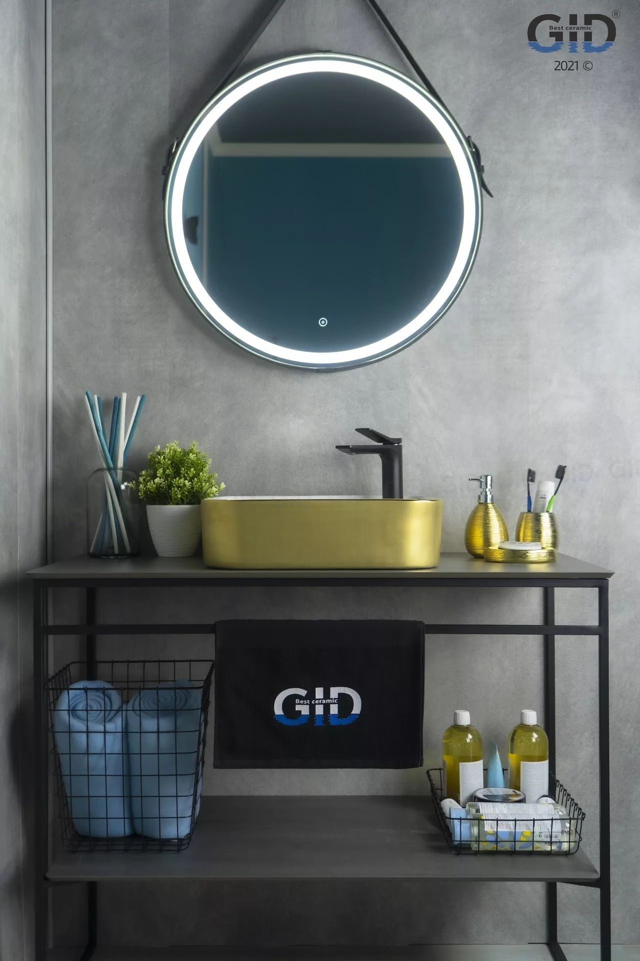 Умывальник Gid NC429 43x43, 52218