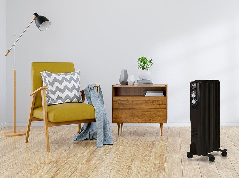 Масляный радиатор Ballu BOH/CL-09BRN Black