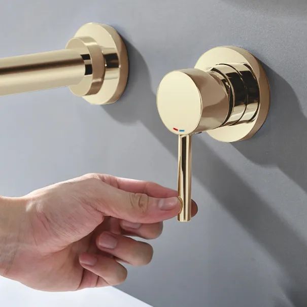Смеситель встраиваемый Rea Lungo Long Gold, REA-B0370