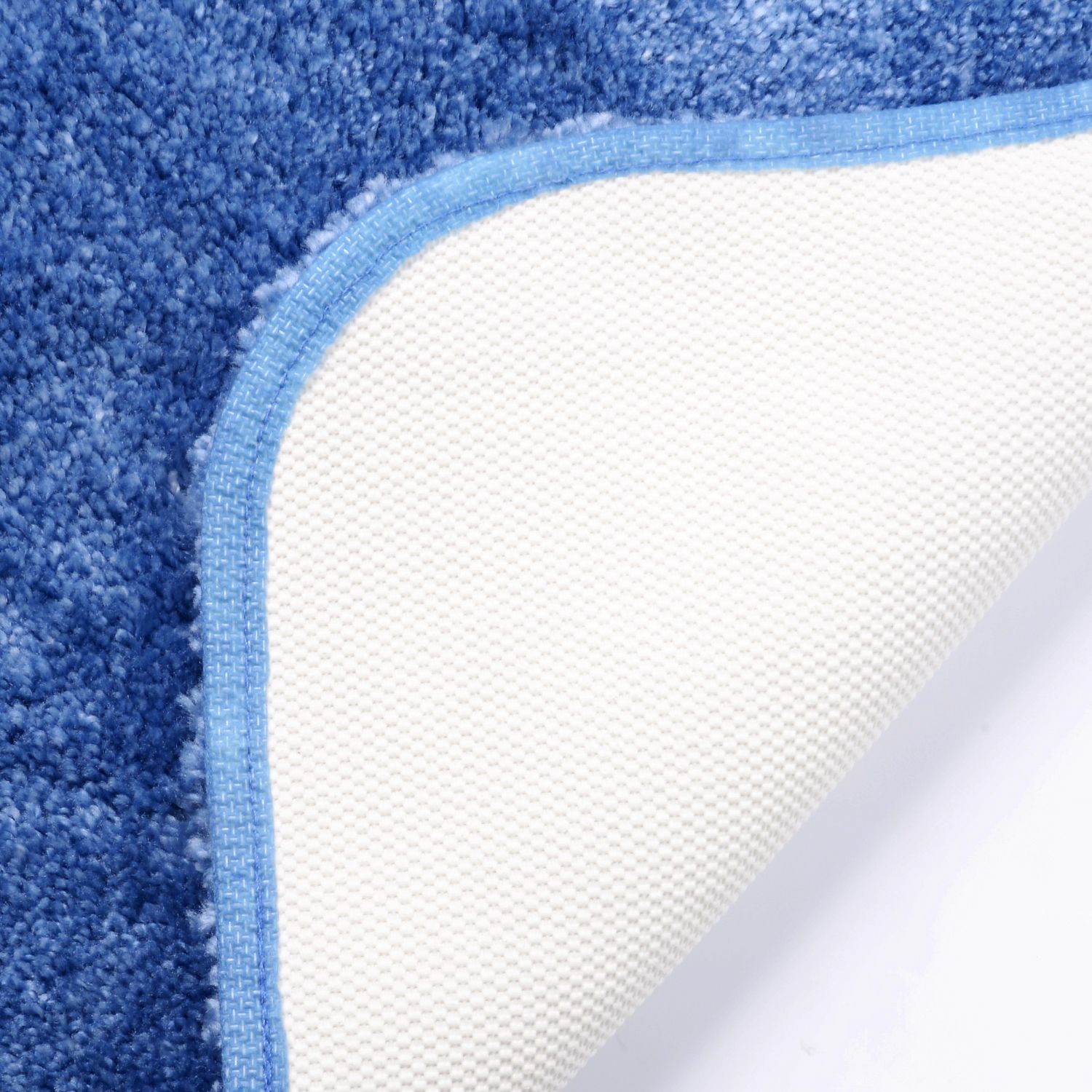 Коврик для ванной комнаты WasserKRAFT Wern Dark Blue, BM-2504