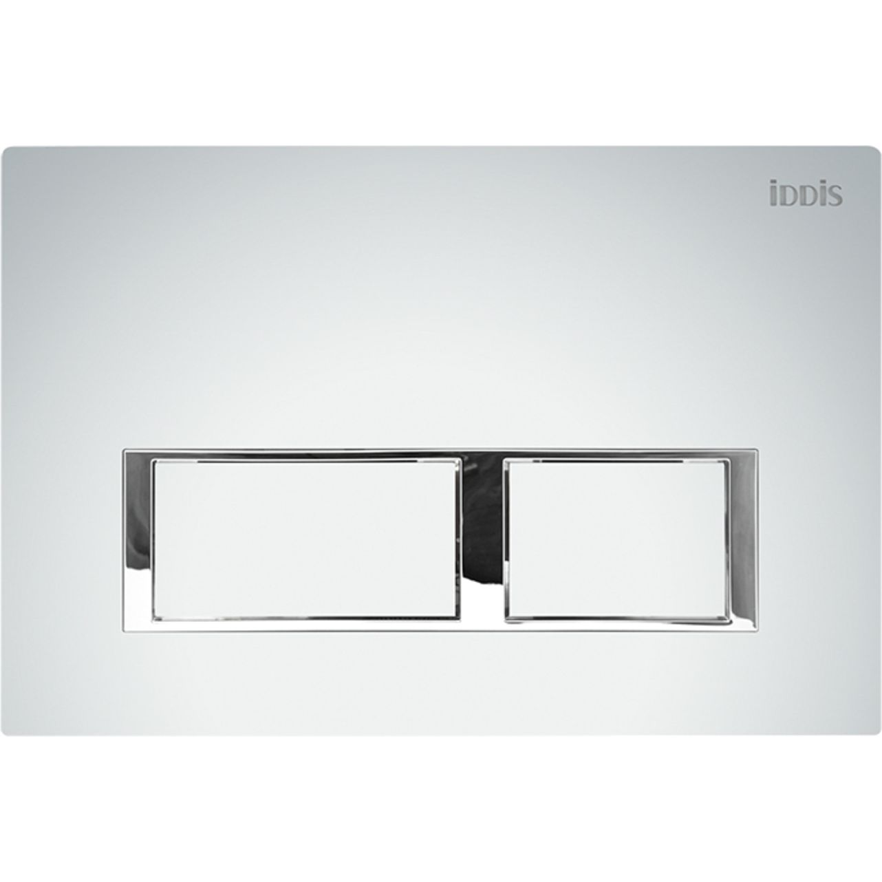 Клавиша смыва универсальная, матовый хром, Iddis Unifix 060, UNI60M0i77