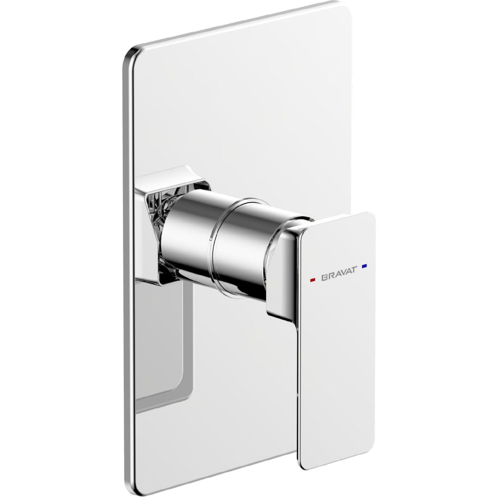 Накладка для смесителя скрытого монтажа Bravat Philis (1 функция) PB856101CP