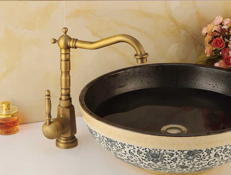 Смеситель для кухни Rea Bona Old Gold, REA-B2150