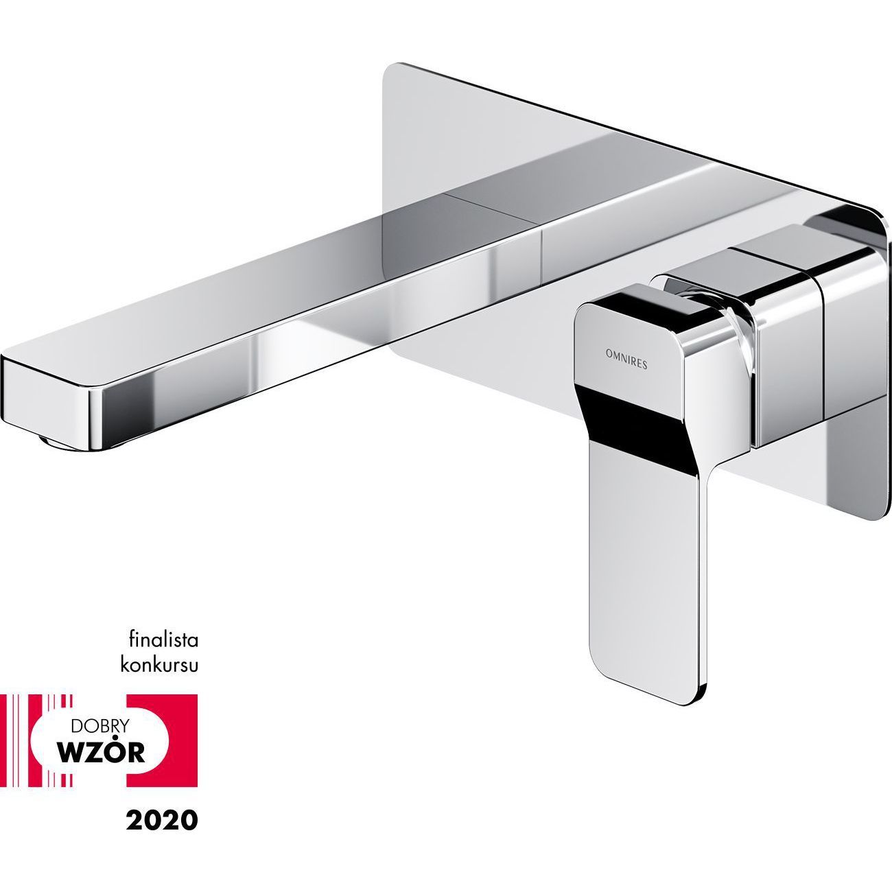 Смеситель для умывальника встроенный Omnires Slide, SL7715CR