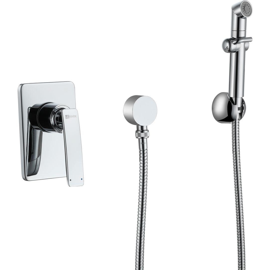 Смеситель с гигиеническим душем встраиваемый Lemark Bellario, LM6819C