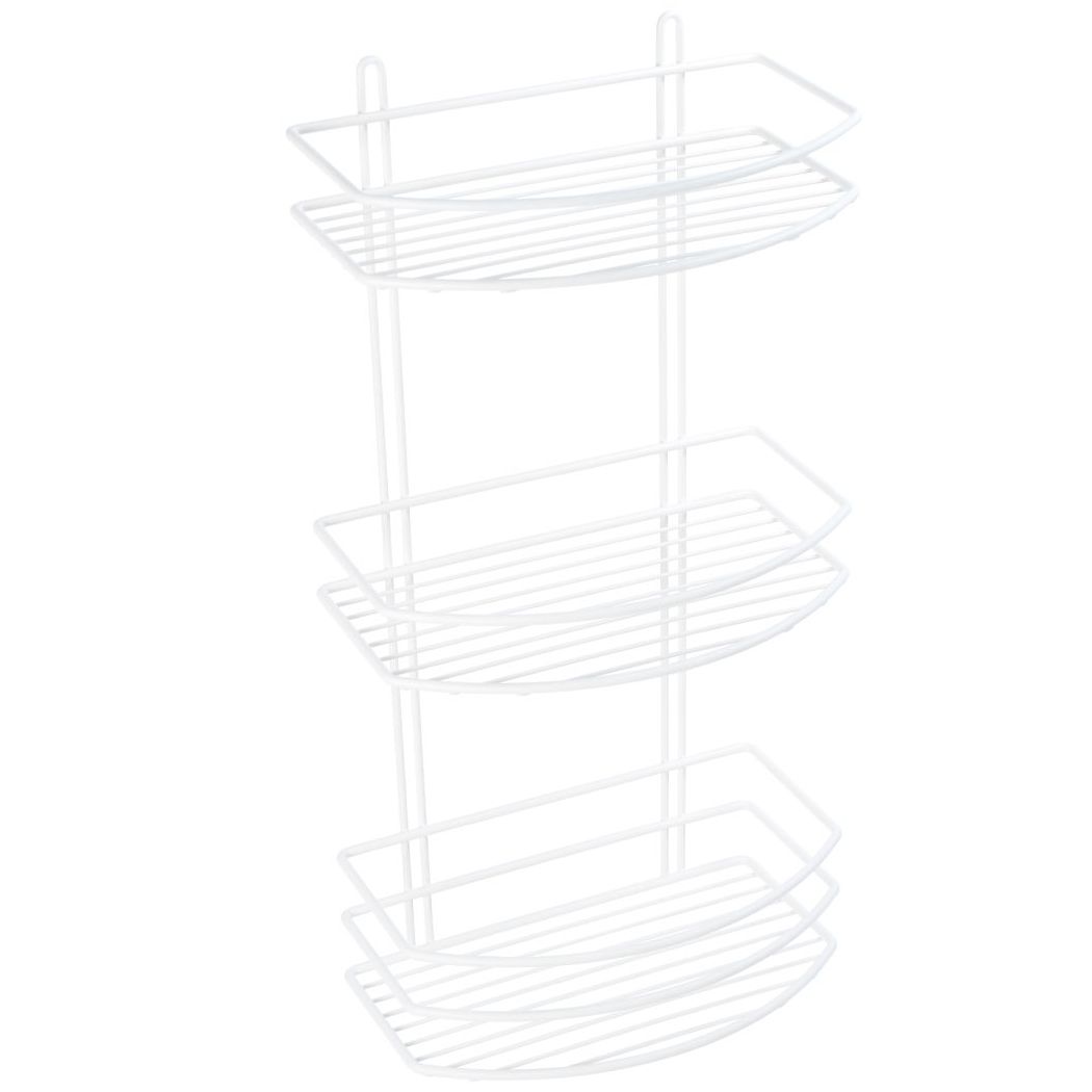 Полка овальная трехэтажная Fixsen, FX-720W-3