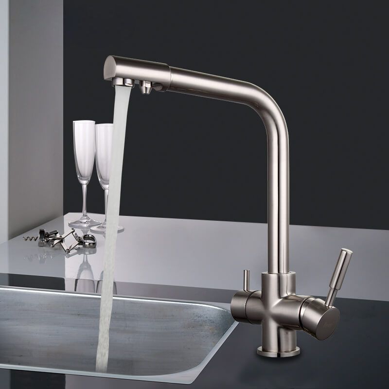 Смеситель для кухни на две воды Frap F4352-5