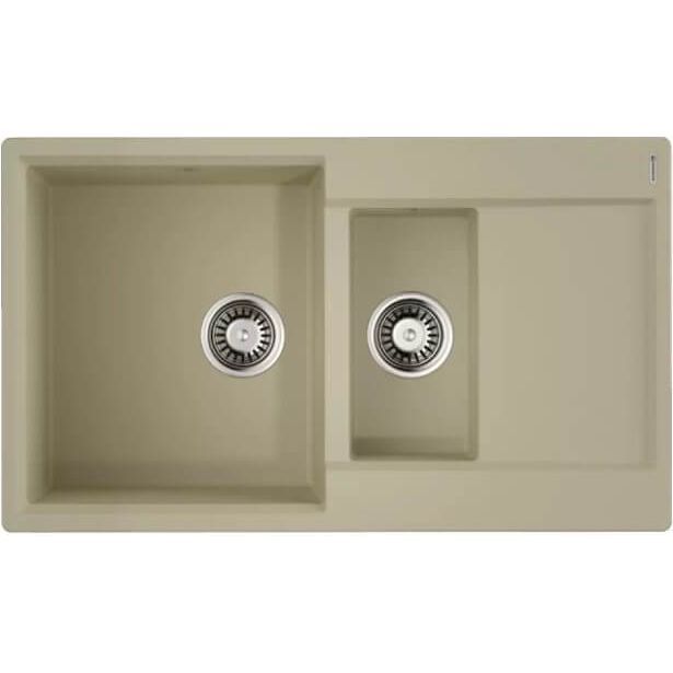 Кухонная мойка Omoikiri Daisen 86-2-BE (ваниль), 4993471