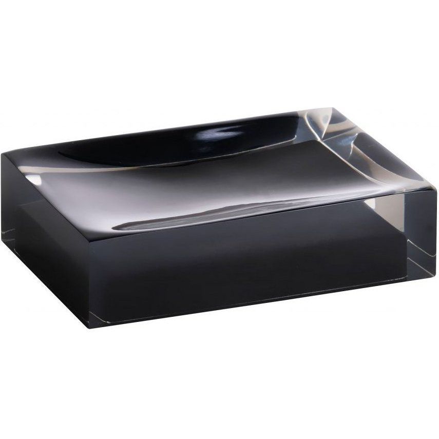 Мыльница черная Bemeta Vista, 120108196-100