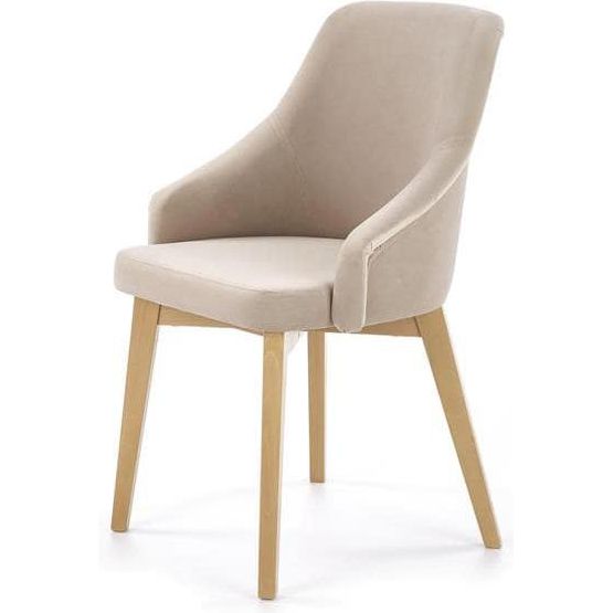 Стул кухонный Halmar Toledo 2 дуб медовый/solo 252, V-PL-N-TOLEDO_2-D.MIODOWY-SOLO252