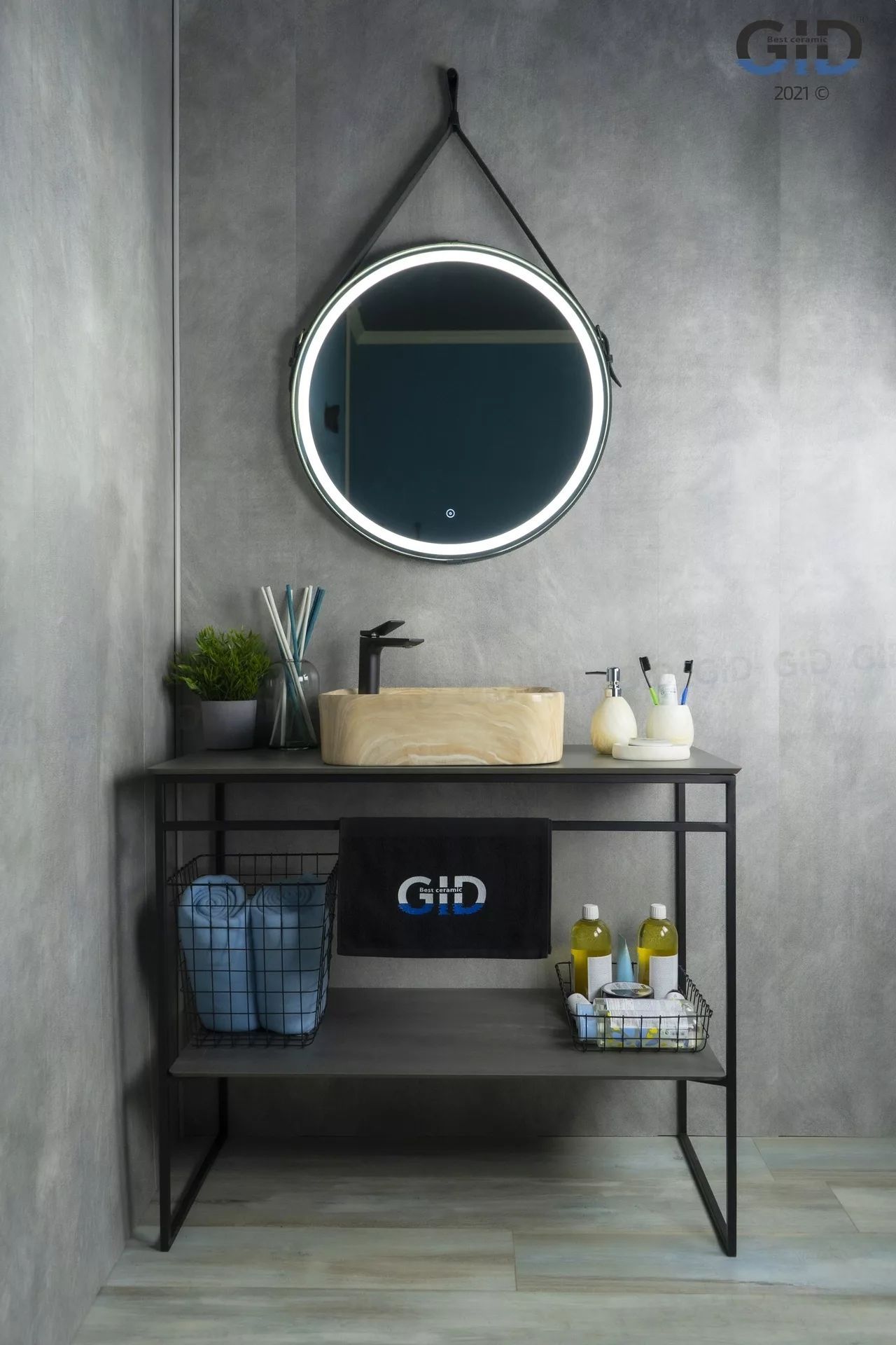 Умывальник Gid MNC591 43x43, 54455