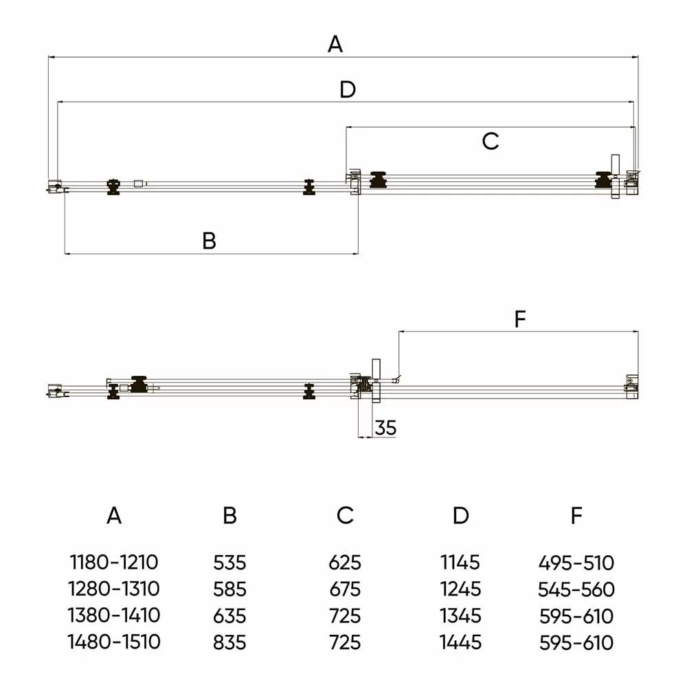 Душевая дверь Veconi VN-74