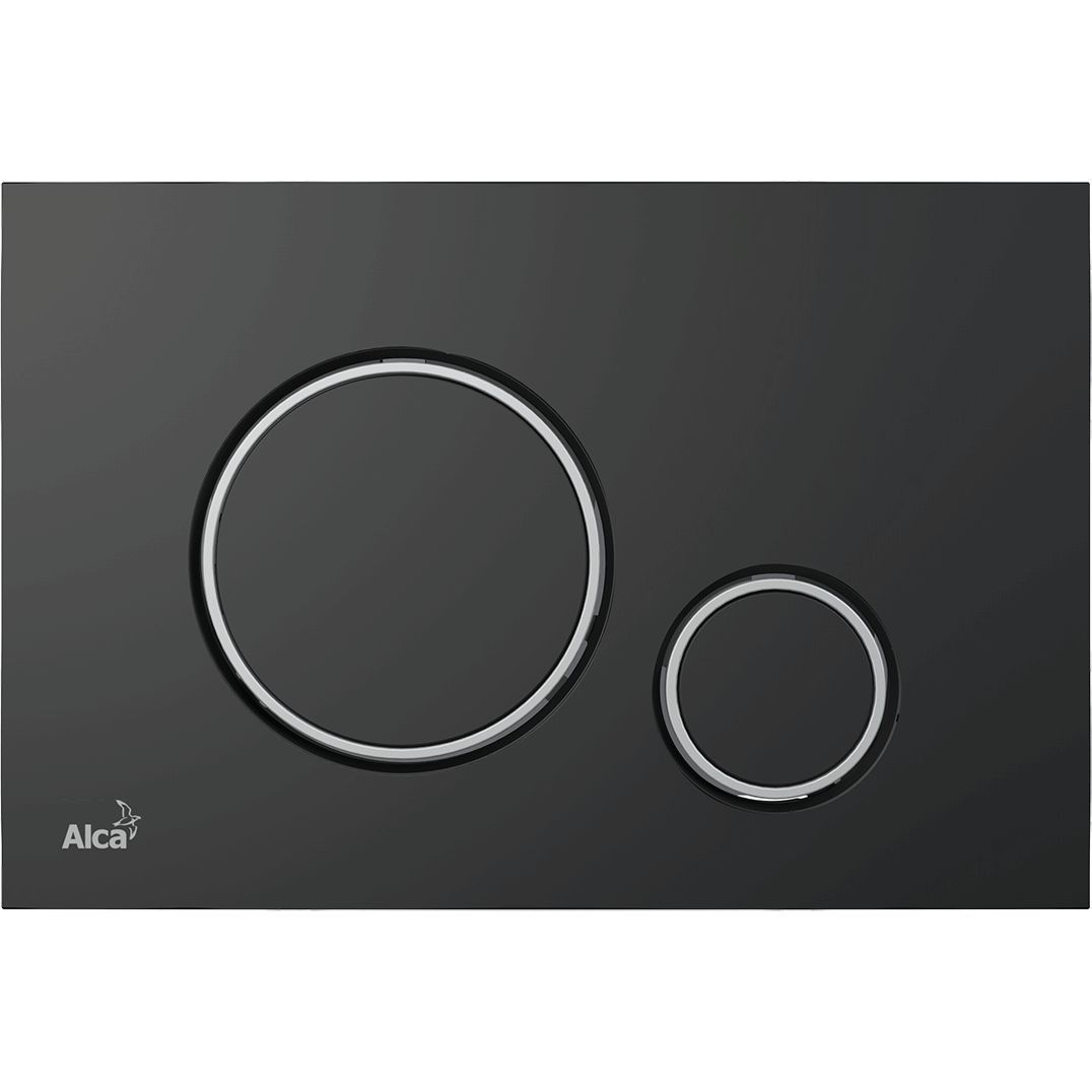 Кнопка управления Alcaplast (черная) M778