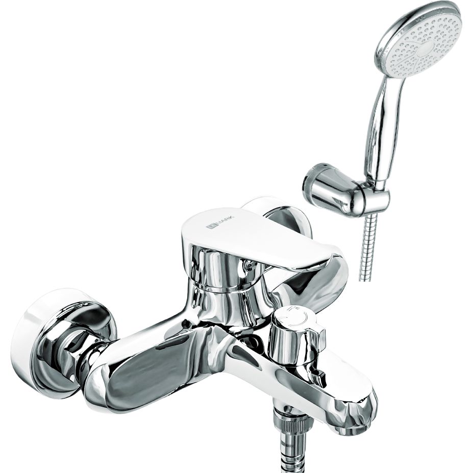 Смеситель для ванны с коротким изливом Lemark Point, LM0314C