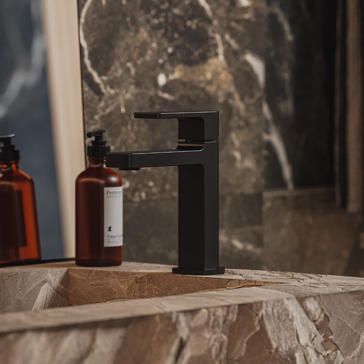 Смеситель для умывальника Omnires Baretti, BA7810BL