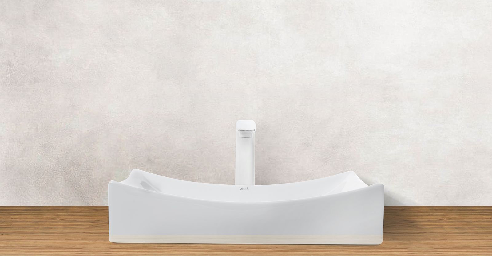 Раковина накладная WeltWasser ELBACH 1002 55x35