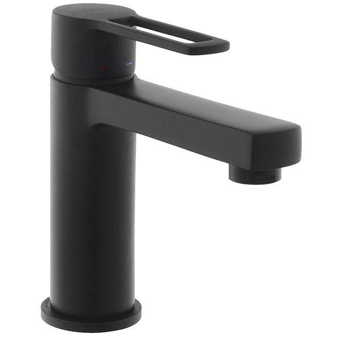 Смеситель для умывальника Paffoni Ringo черный матовый, RIN071NO