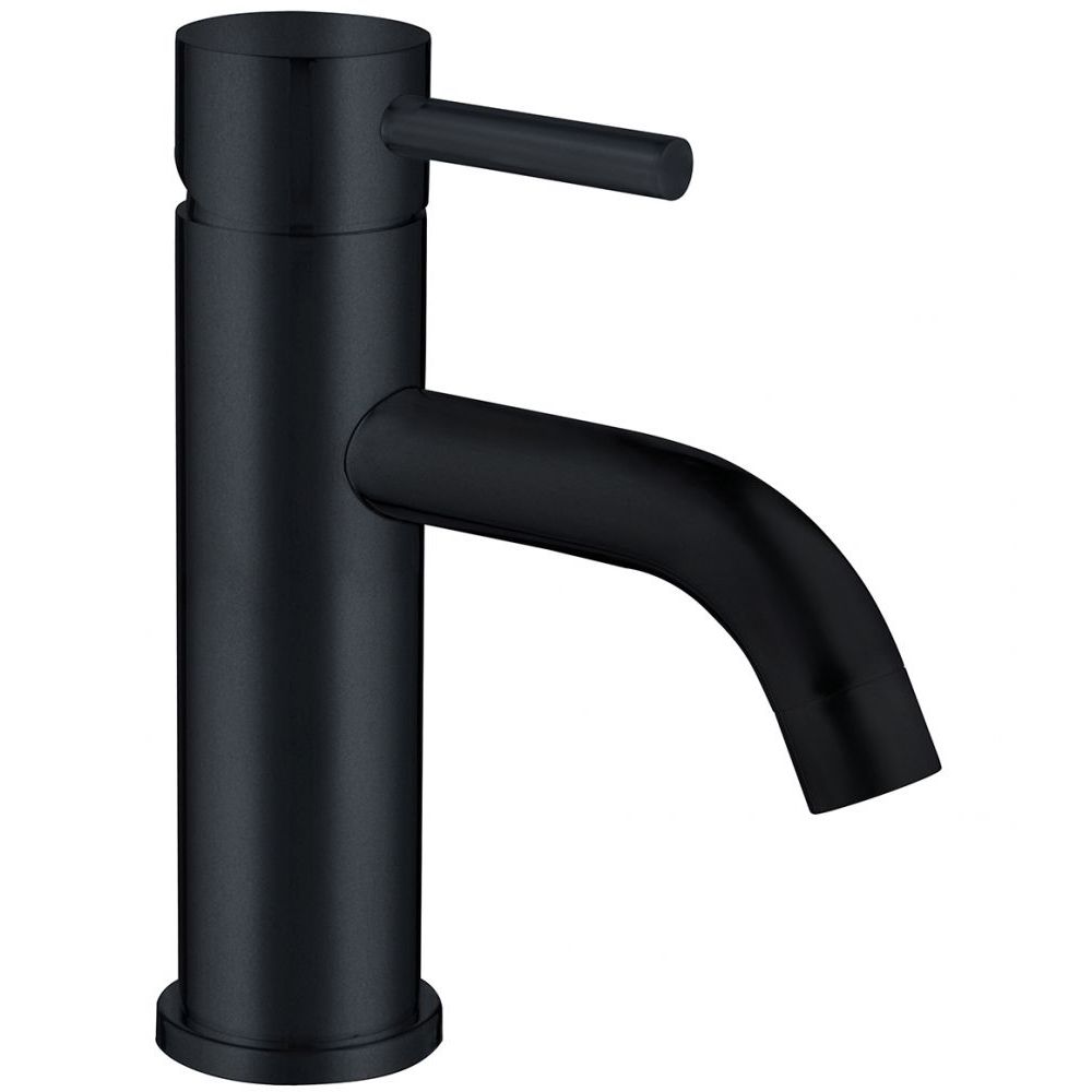 Смеситель для раковины Abber Wasser Kreis черный матовый, AF8110B