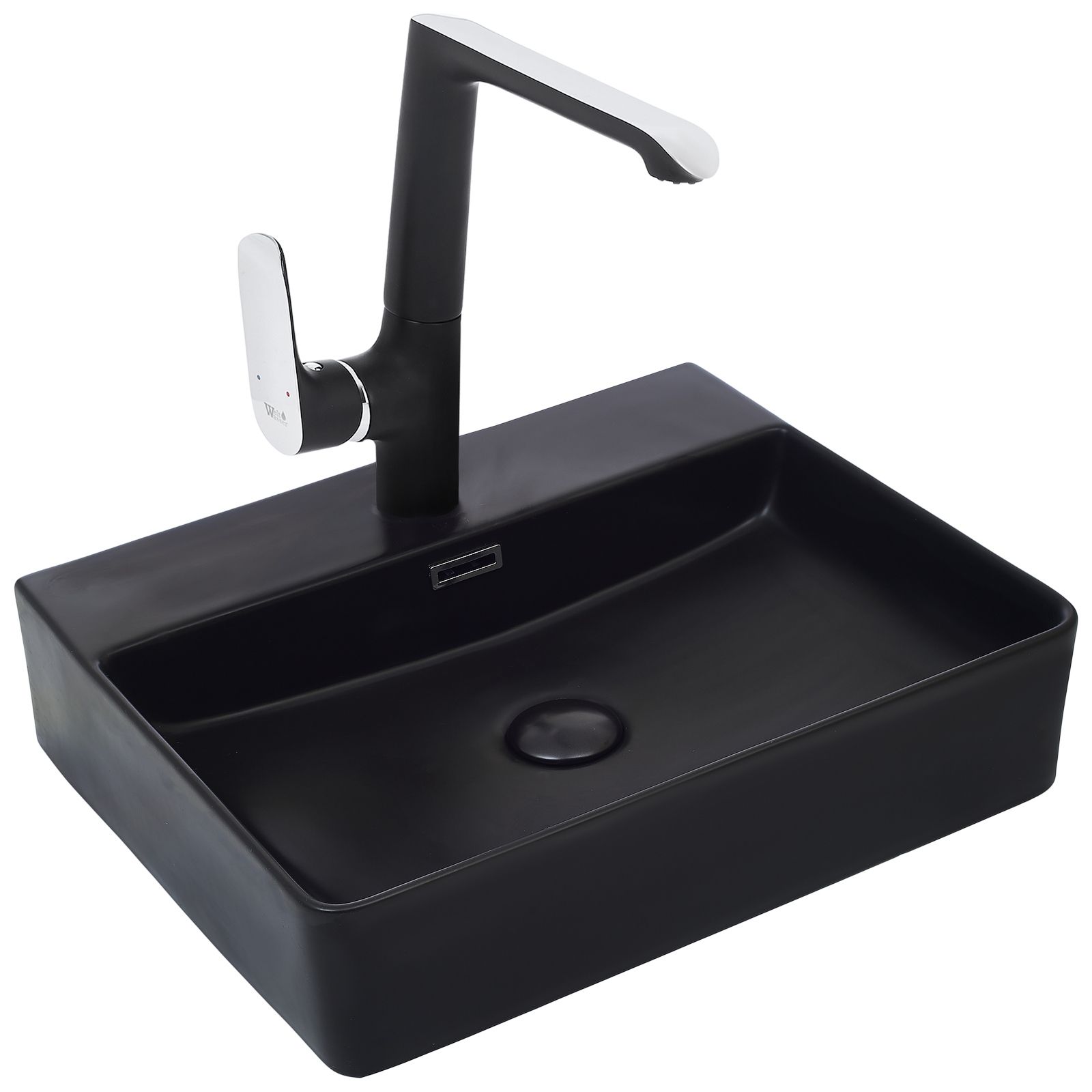 Раковина накладная WeltWasser ELBACH 21733 MB 50x42