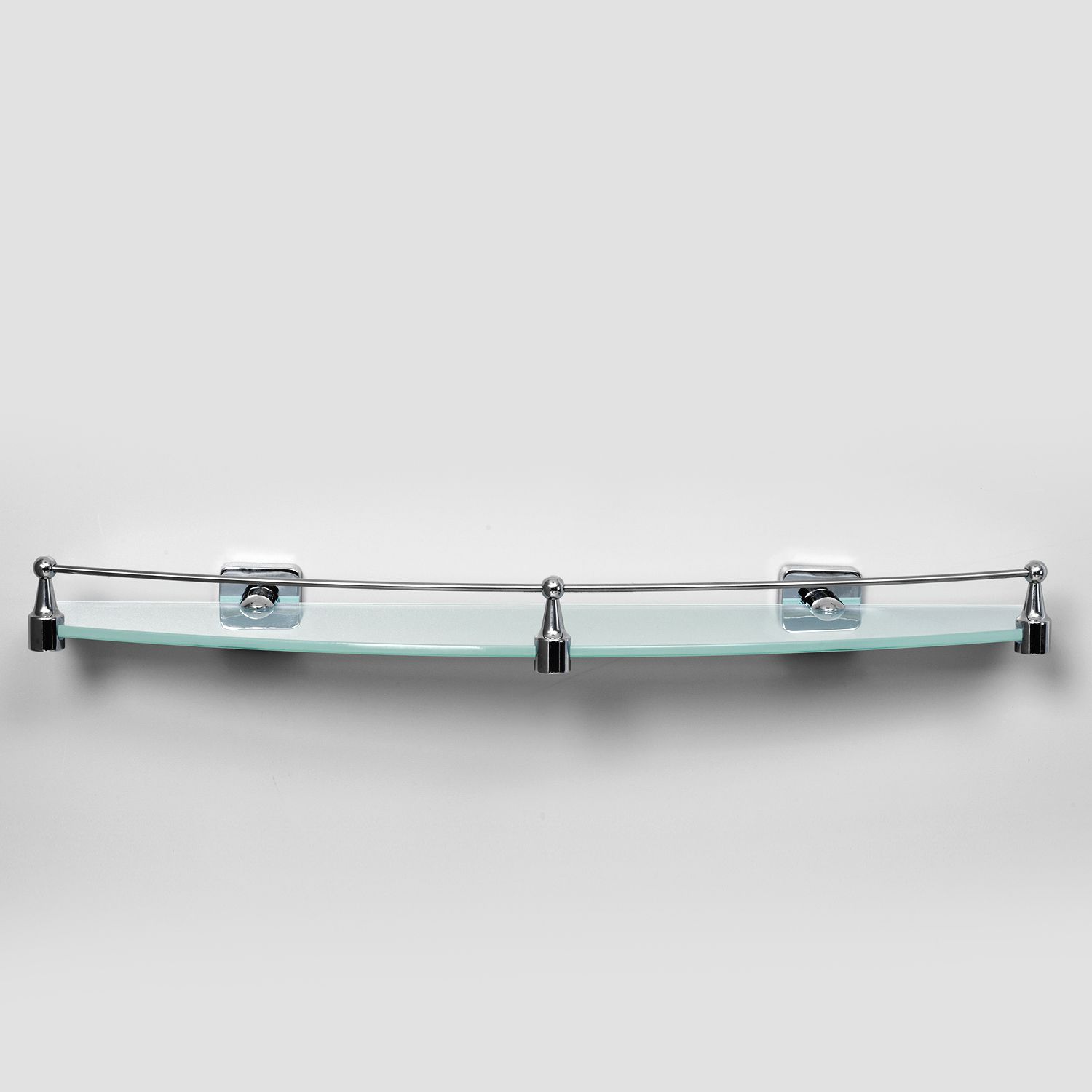 Полка стеклянная с бортиком WasserKRAFT Dill, K-3944