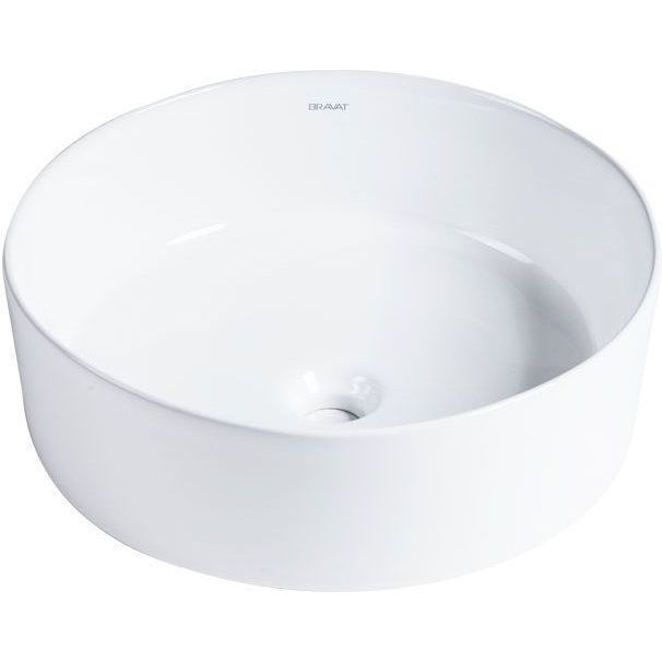 Накладной умывальник Bravat Affability 42x42, C22284W