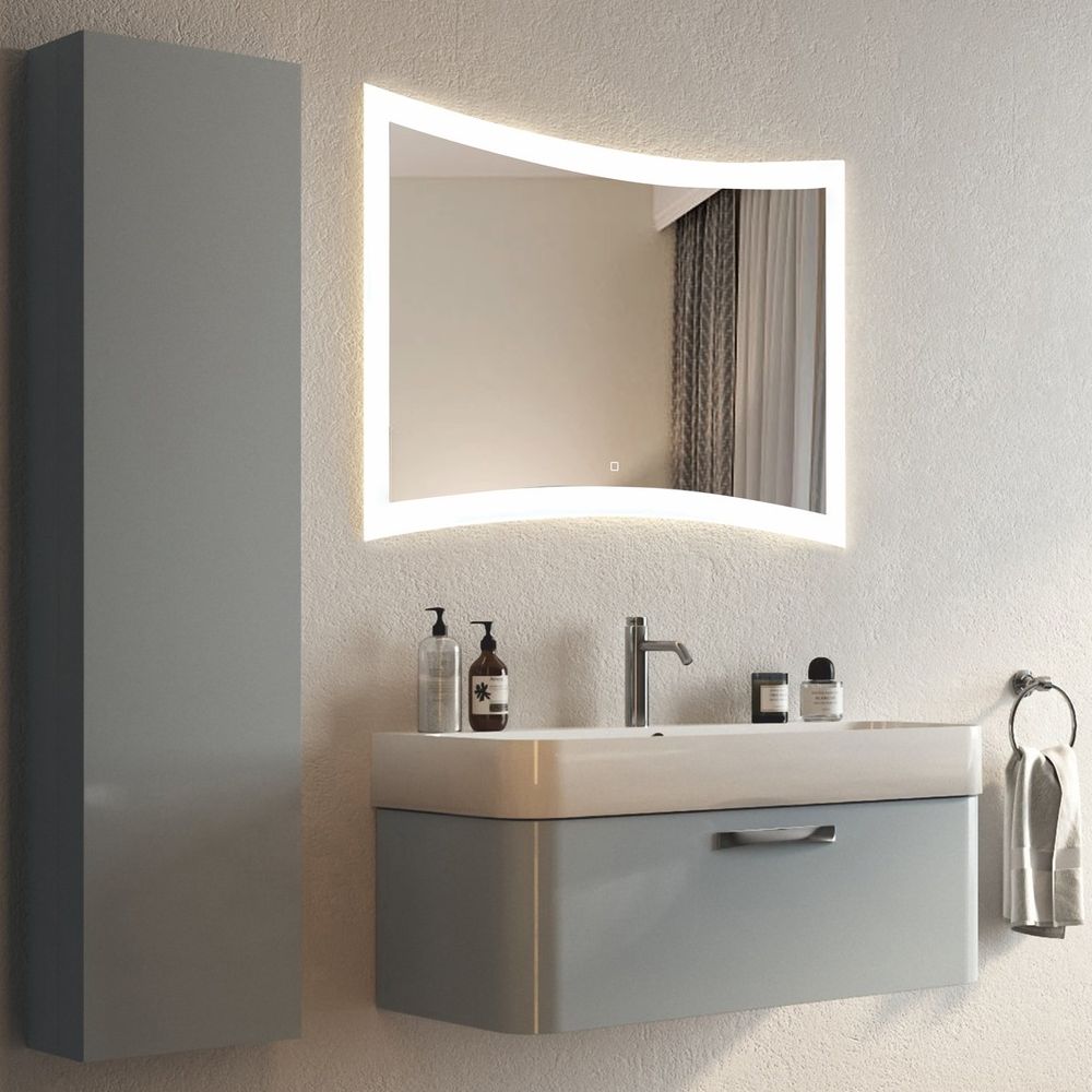 Зеркало Континент Silence LED 120x78