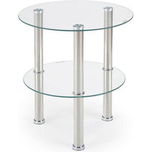 Стол журнальный Halmar Sardinia бесцветный, V-CH-SARDINIA-LAW-BEZBARWNA