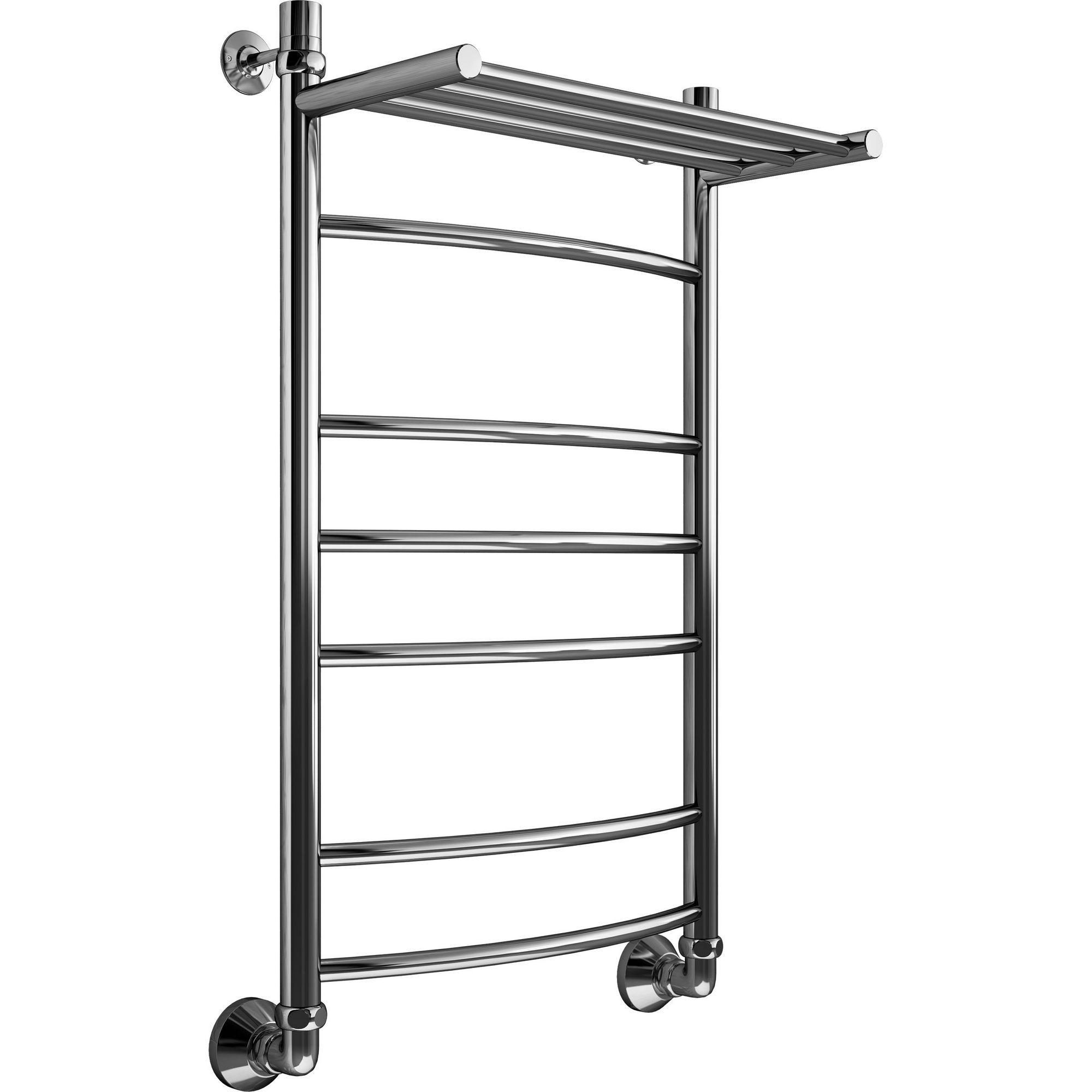 Полотенцесушитель Маргроид Вид 5 с полкой 80/50