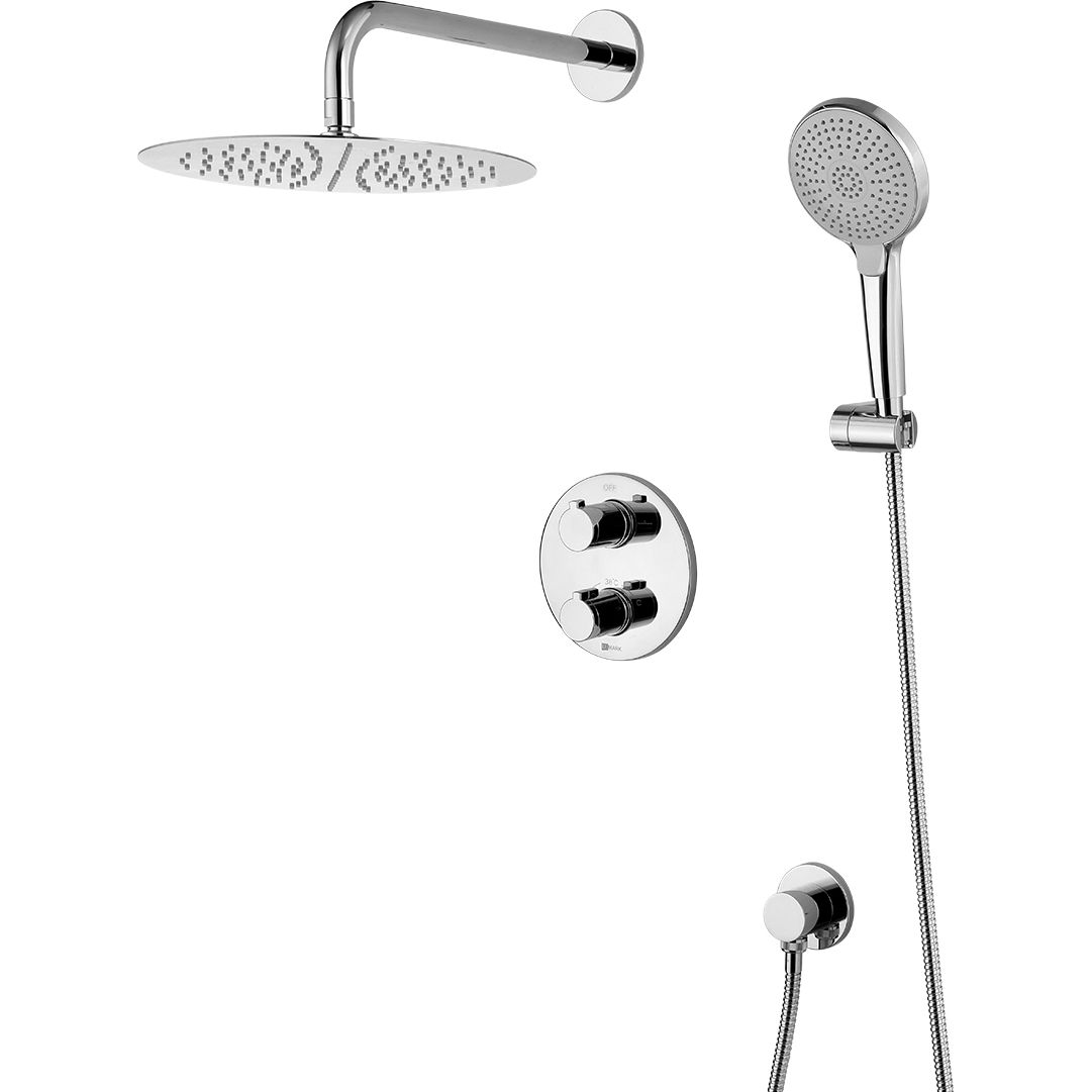 Смеситель термостатический для душа встраиваемый Lemark Yeti, LM7829C