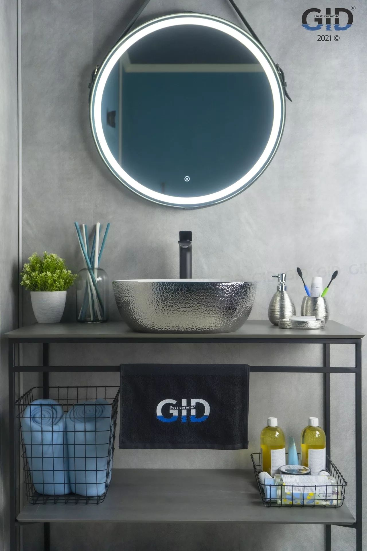 Умывальник Gid D1301H021 42.5x42.5, 53302