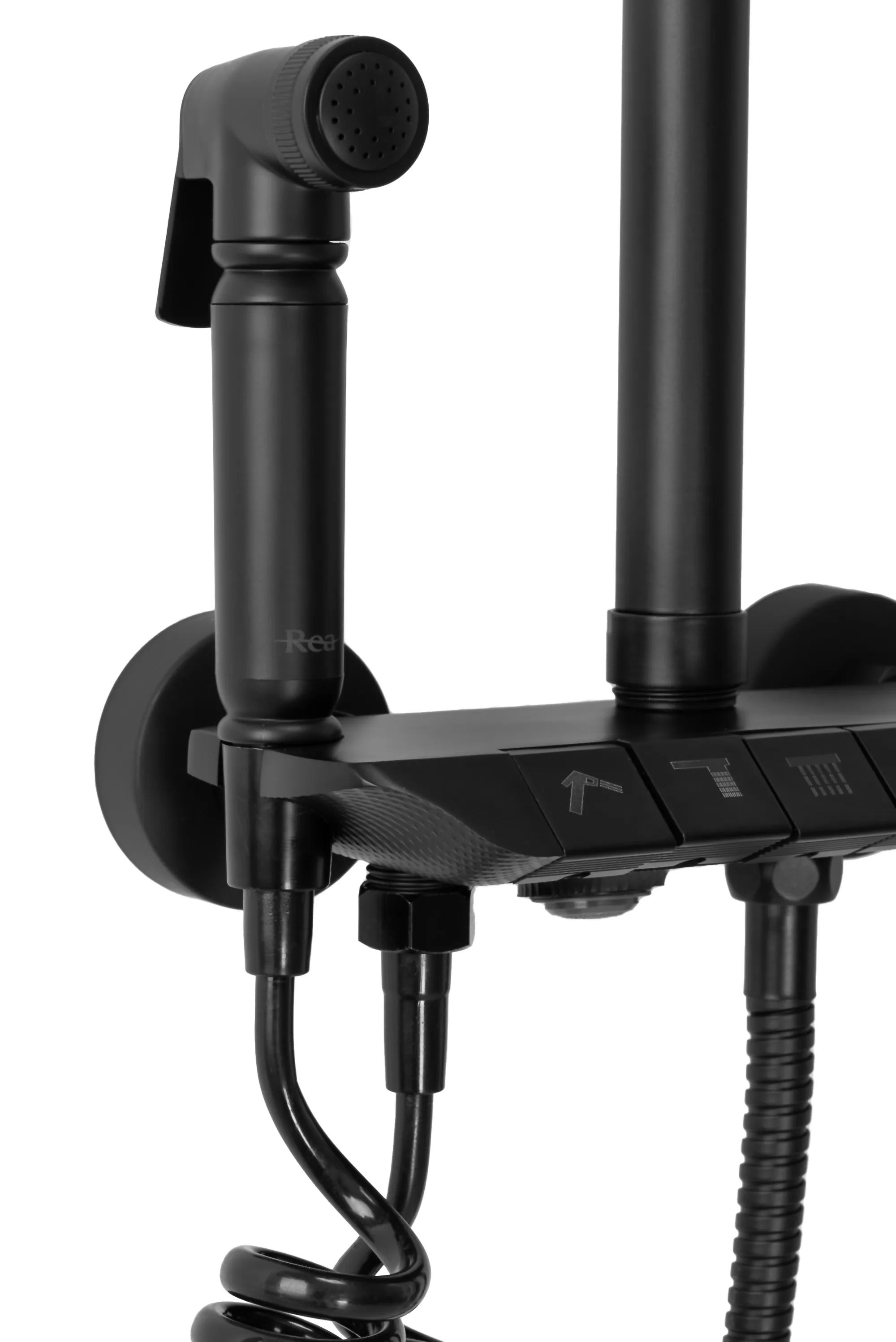 Душевая система Rea Max Black, REA-P6615
